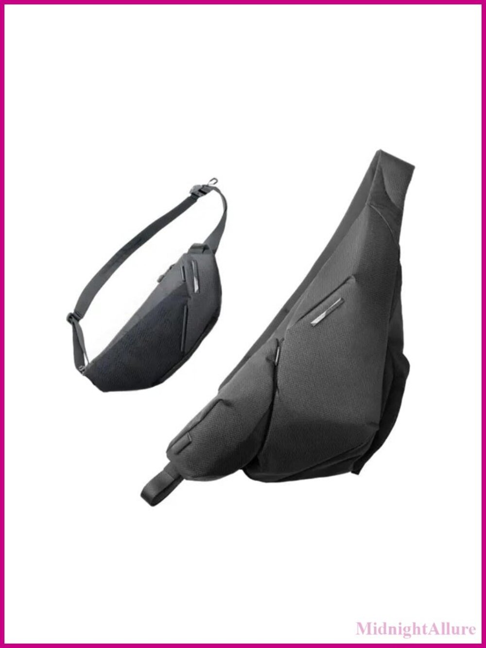 Modular Sling Bag Crossbody Chest Pack Polyester Travel Daily